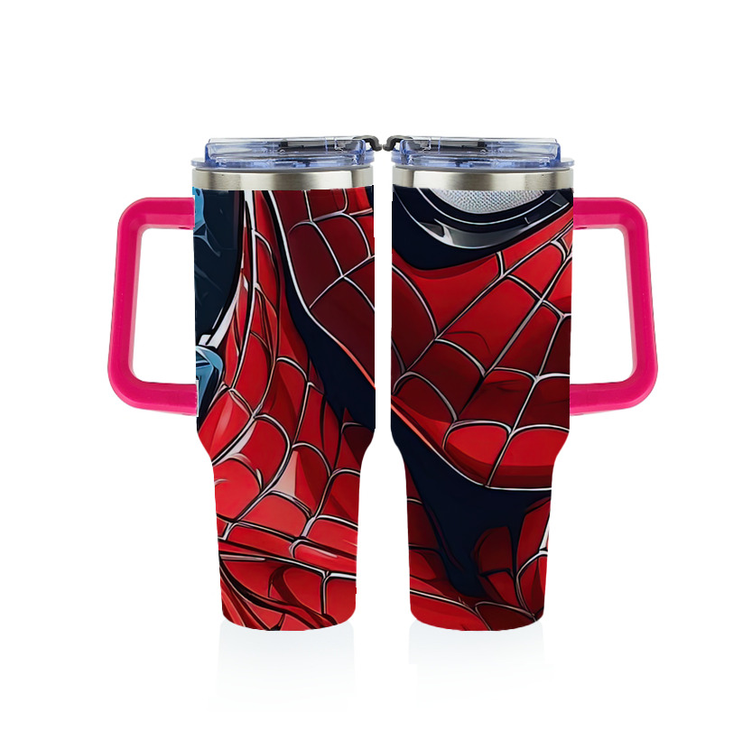 （画像用） Spider Man スパイダーマン 1200ｍLフルプリント車用タンブラー